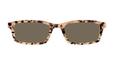 The Polarized Bisque Tortoise Split Sun Top